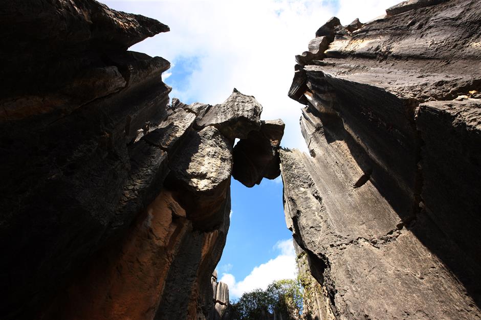 Stone Forest amazes visitors, inspires old legends