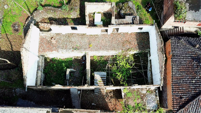 洪江村不断壁残垣少老建筑只剩下-a