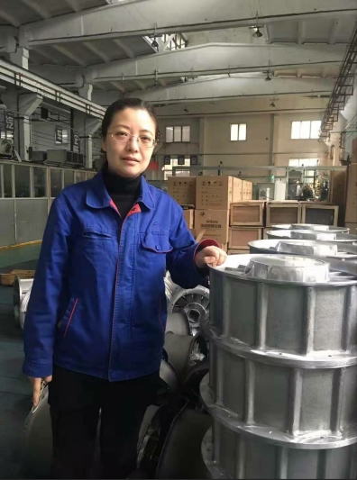 巾帼新风采唐灵芝做好高铁动车的护心符